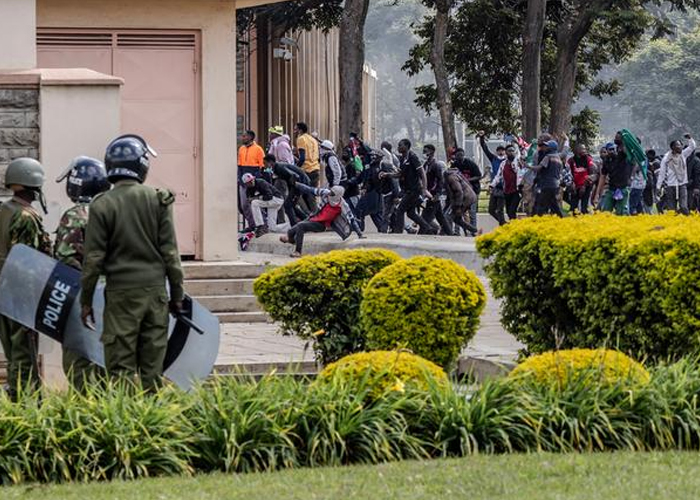 Foto: Protestas en Kenia /cortesía