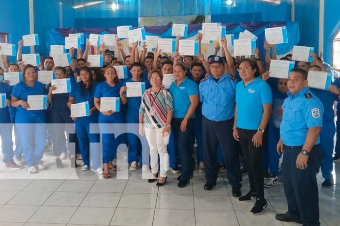 Foto: Privados de libertad en Granada reciben certificados de cursos técnicos/TN8