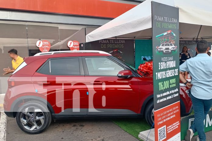 Foto: Jinotegano se lleva la segunda camioneta del sorteo de Puma Energy/TN8