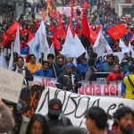 Foto: Protestas en Ecuador /cortesía