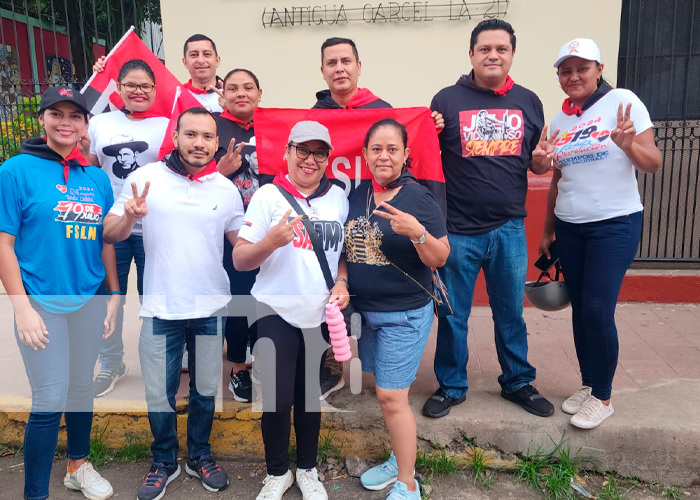 Leoneses celebran la Revolución Popular Sandinista