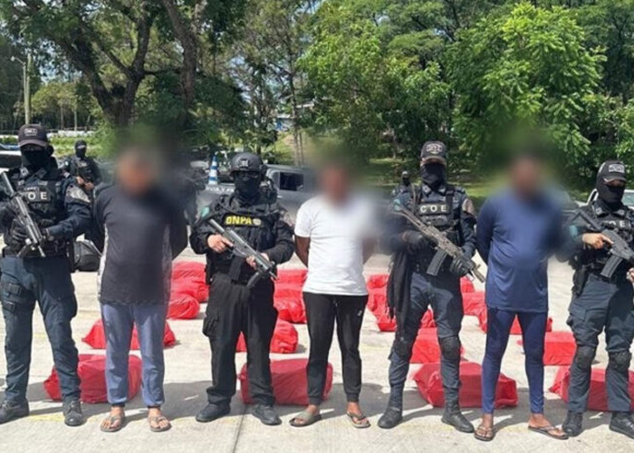 Foto: Operativo en Honduras /cortesía 