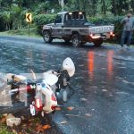 Foto: Motorizados gravemente heridos tras colisión en la carretera Matagalpa-La Dalia/TN8