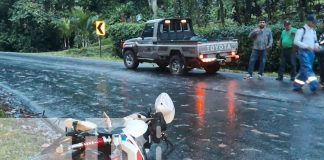 Foto: Motorizados gravemente heridos tras colisión en la carretera Matagalpa-La Dalia/TN8