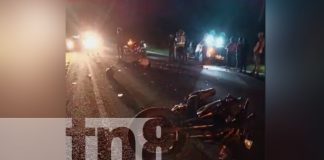 Foto: Semoviente provoca la muerte de un motociclista en el km 44 de la Carretera Norte/TN8