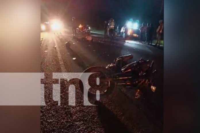 Foto: Semoviente provoca la muerte de un motociclista en el km 44 de la Carretera Norte/TN8