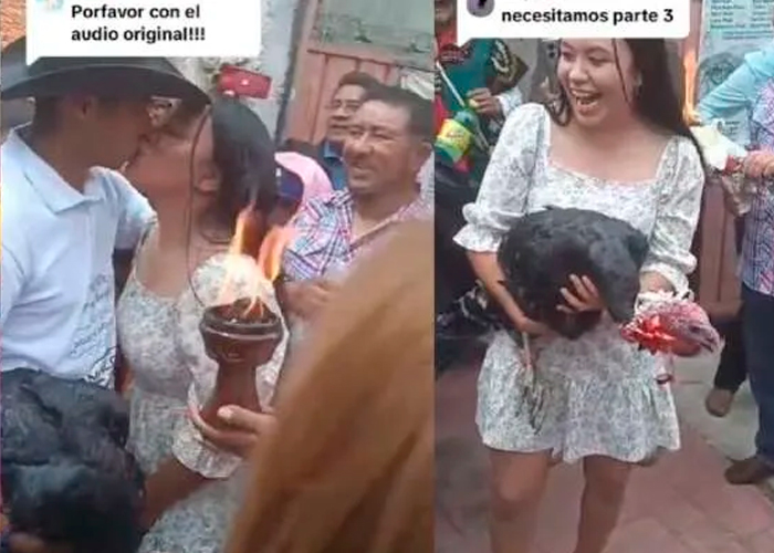 Foto: Hombre organiza desfile para pedirle matrimonio a su novia /Cortesía