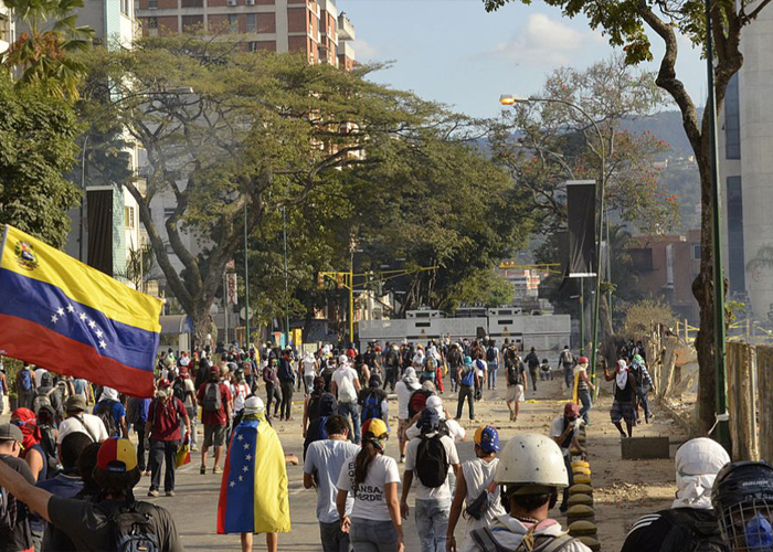 Foto: Violencia en Venezuela /cortesía