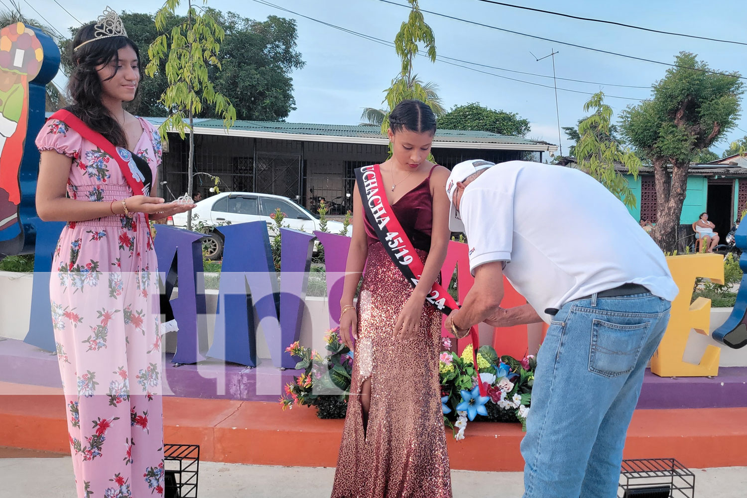 Juventud Sandinista eligen a muchacha 45/19 en Nandaime