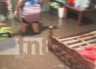 Foto: Fuertes lluvias causan graves inundaciones en Managua/TN8
