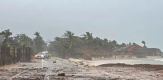 Foto: Huracán Beryl en México /cortesía