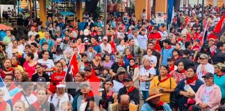 Foto: Compromiso militante en celebración de 5 de julio en Carazo / TN8