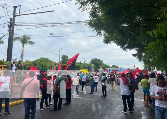 Foto: alegre caravana en conmemoración a los que ofrendaron su vida en Pancorva /Cortesía