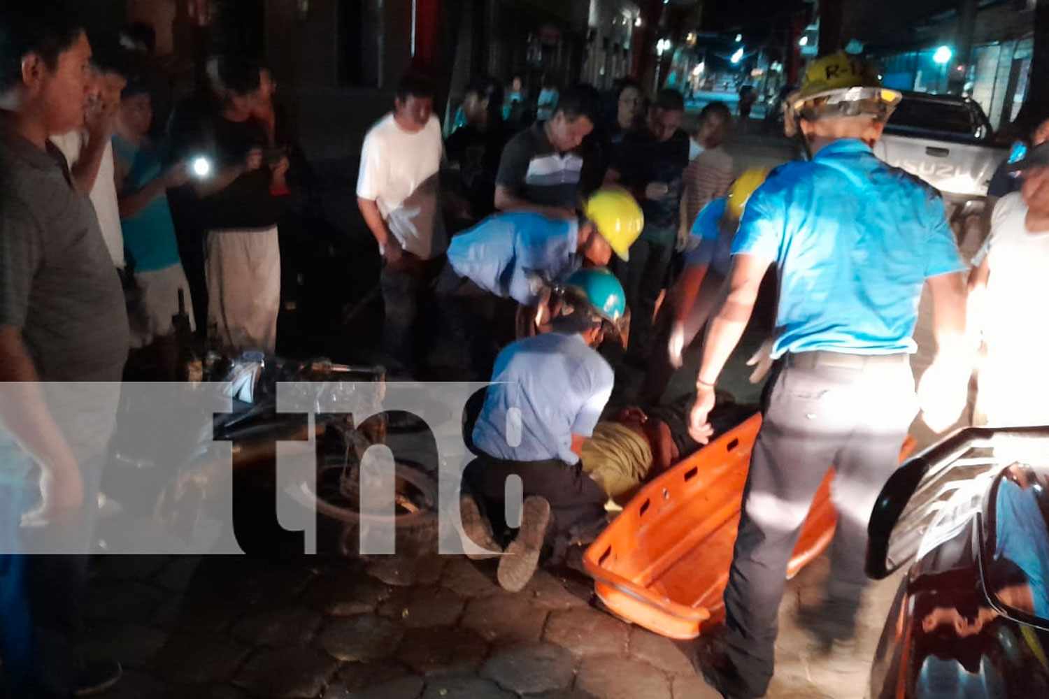 Foto: Accidente en Somoto deja a ciclista gravemente herido/TN8