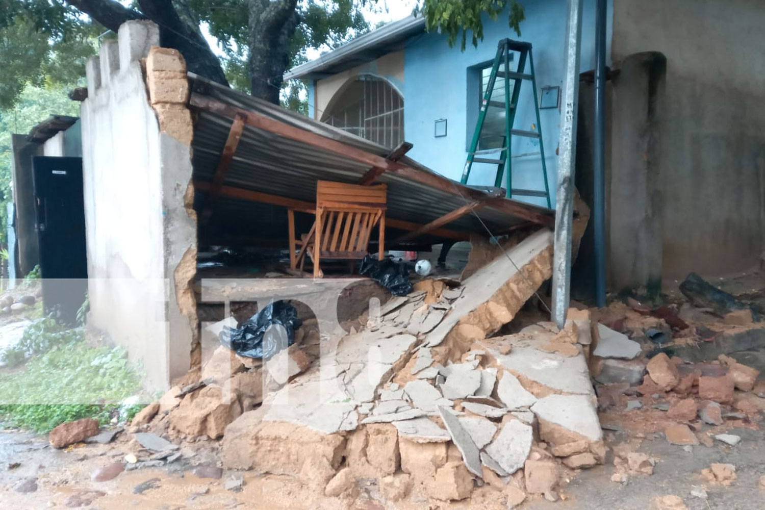 Foto: Fuertes lluvias en Ocotal provocan deslaves e inundaciones/TN8