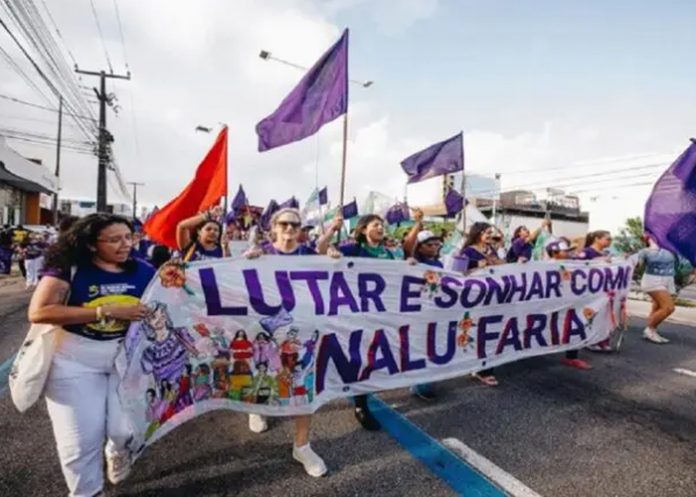 Foto: Mujeres marchan en Brasil /cortesía