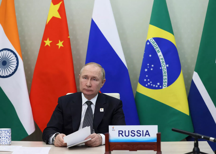 Foto: Putin en el Foro de los BRICS /cortesía 