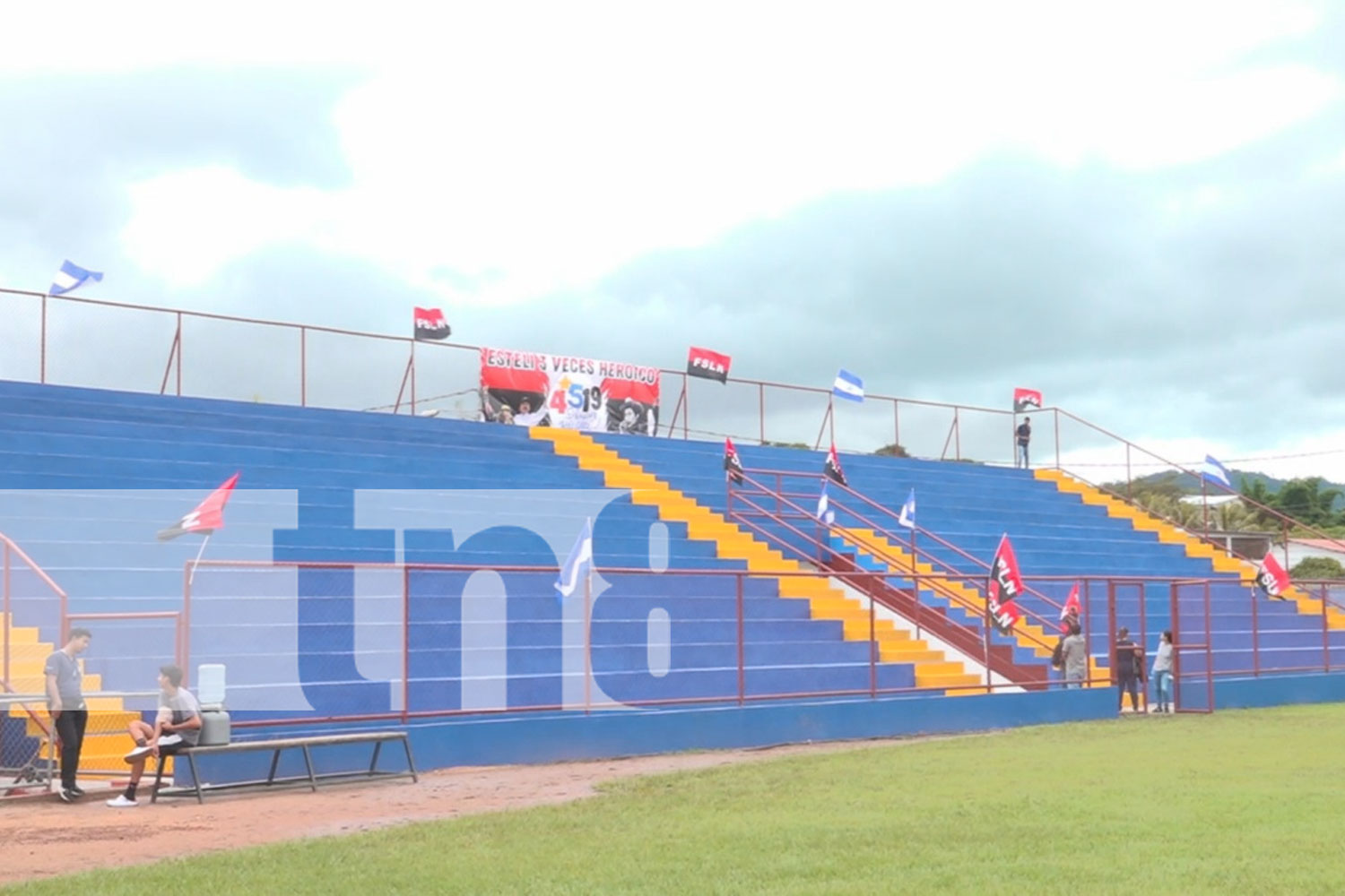 Foto: Nuevas gradas en el estadio Rufo Marín de beisbol de Estelí/ TN8