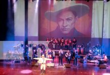 Foto: Inicia el concierto "Cantos de La Revolución" en el Teatro Nacional Rubén Darío/ TN8