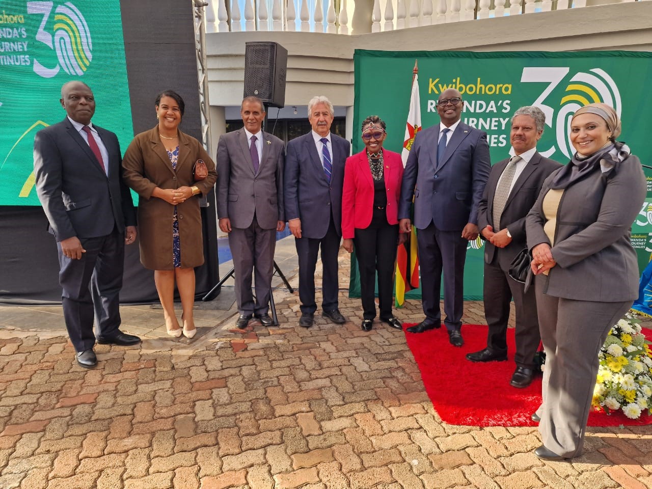 Foto: Ruanda celebra 30 años de liberación con la presencia de la Embajadora Nadeska Cuthbert/Créditos