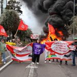 Foto: Protestas en Ecuador /cortesía