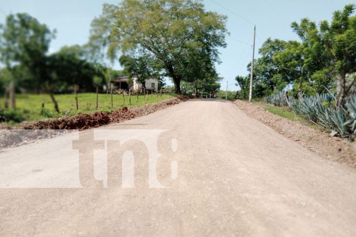 Foto: Inauguran mejoramiento de caminos en San Ramón, Rivas/TN8