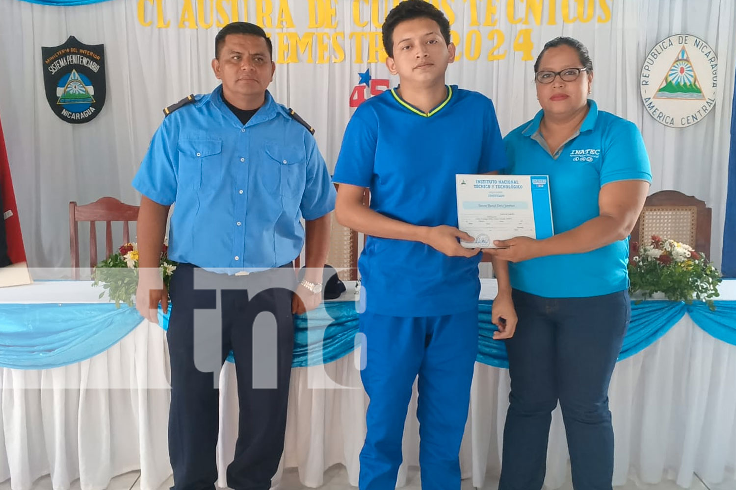 Foto: Privados de libertad en Granada reciben certificados de cursos técnicos/TN8