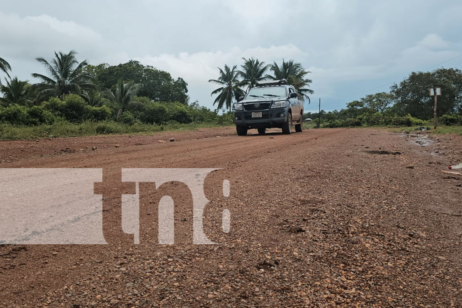 Foto: Inauguran tramo de 22 km de camino productivo en la Costa Caribe Norte/TN8