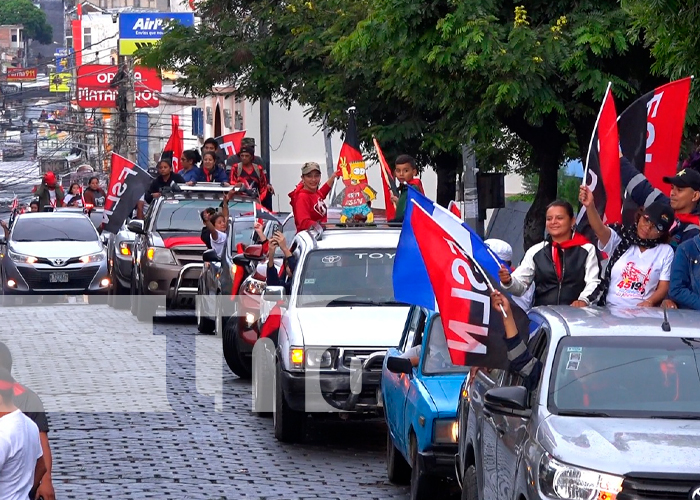 Foto: Leoneses celebran la Revolución Popular Sandinista /TN8