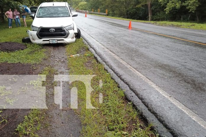 Foto: Accidente en Chontales /TN8