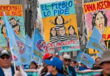 Foto: Protestas en Perú /cortesía