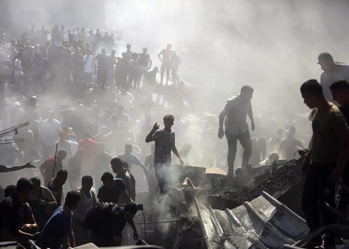 Foto: Masacre en Gaza /cortesía