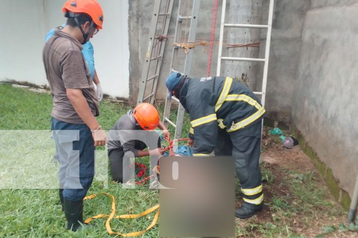 Foto: Trágico accidente en la comarca Dirita, ubicada en el Km 18.5 de la carretera Masaya/TN8