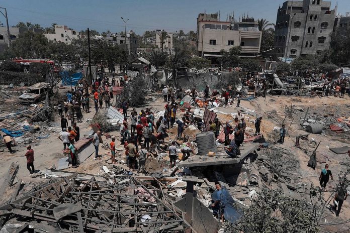 Foto: Al menos 70 muertos en bombardeos israelíes en Jan Yunis /Cortesía