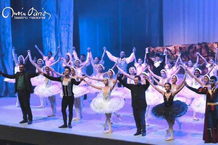 Foto: “El Lago de los Cisnes”; llevadas a cabo en la Sala Mayor del Teatro Nacional Rubén Darío/Cortesía