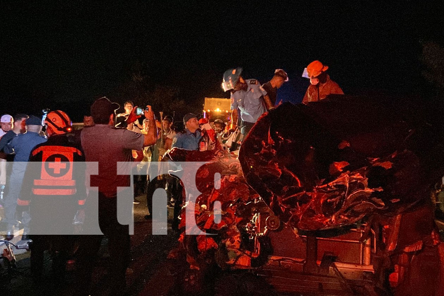 Madre e hijo pierden la vida en un trágico accidente en la Carretera Chinandega-Corinto