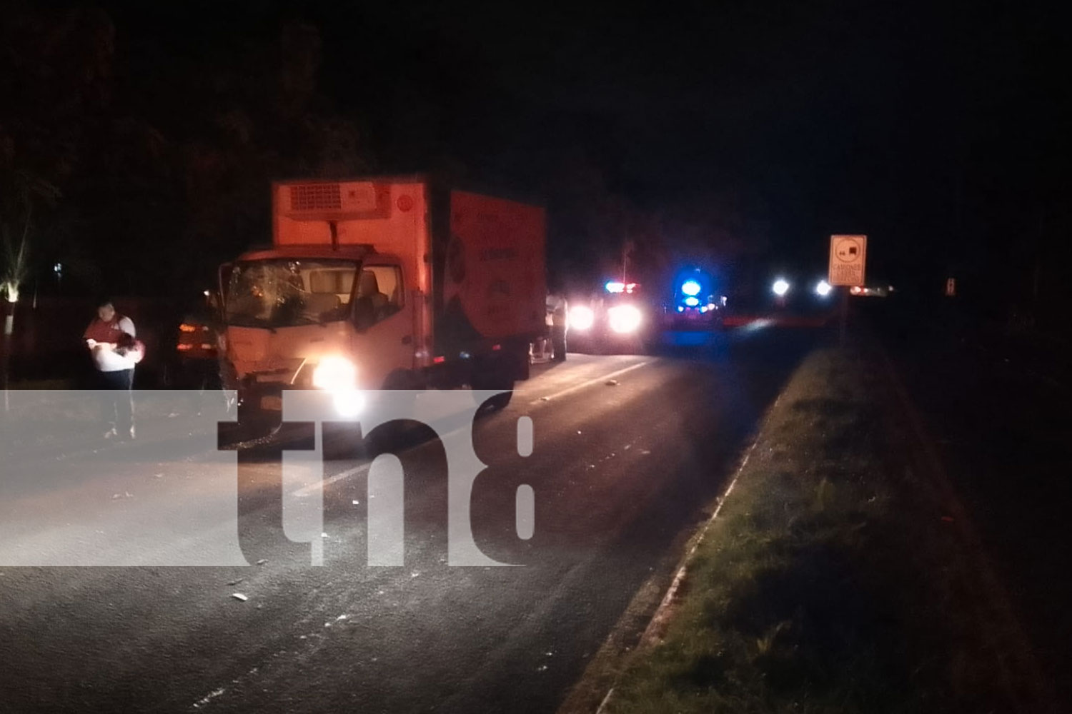 Foto: Fuerte accidente en la Carretera Masaya-Granada deja 3 heridos/TN8