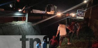 Foto: Motociclista en estado de ebriedad sobrevive tras caer a un cauce en Chinandega/TN8