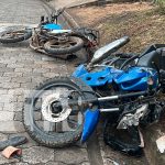 Foto: Colisión entre motocicletas en Juigalpa deja a un conductor hospitalizado/TN8