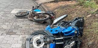 Foto: Colisión entre motocicletas en Juigalpa deja a un conductor hospitalizado/TN8