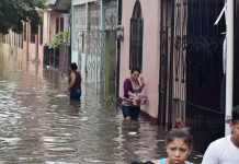 Inundaciones afectan a familias de Costa Rica por fuertes lluvias