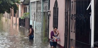 Inundaciones afectan a familias de Costa Rica por fuertes lluvias