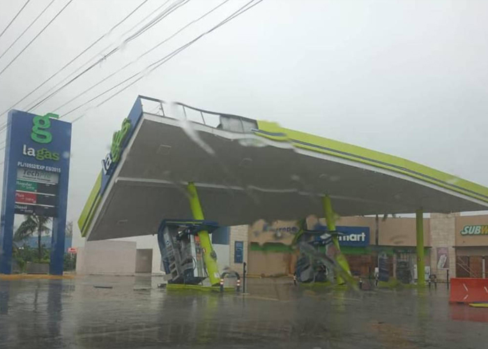 Foto: Huracán Beryl en México /cortesía 