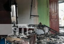 Foto: ¡Bajo investigación! Incendio que arrasó vivienda en Rivas / TN8