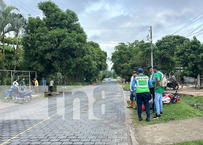 Foto: No guardó distancia y chocó contra otra motocicleta en Jalapa /TN8