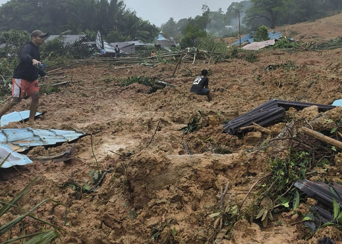 Foto: Un deslizamiento de tierra deja 23 muertos en Indonesia /Cortesía