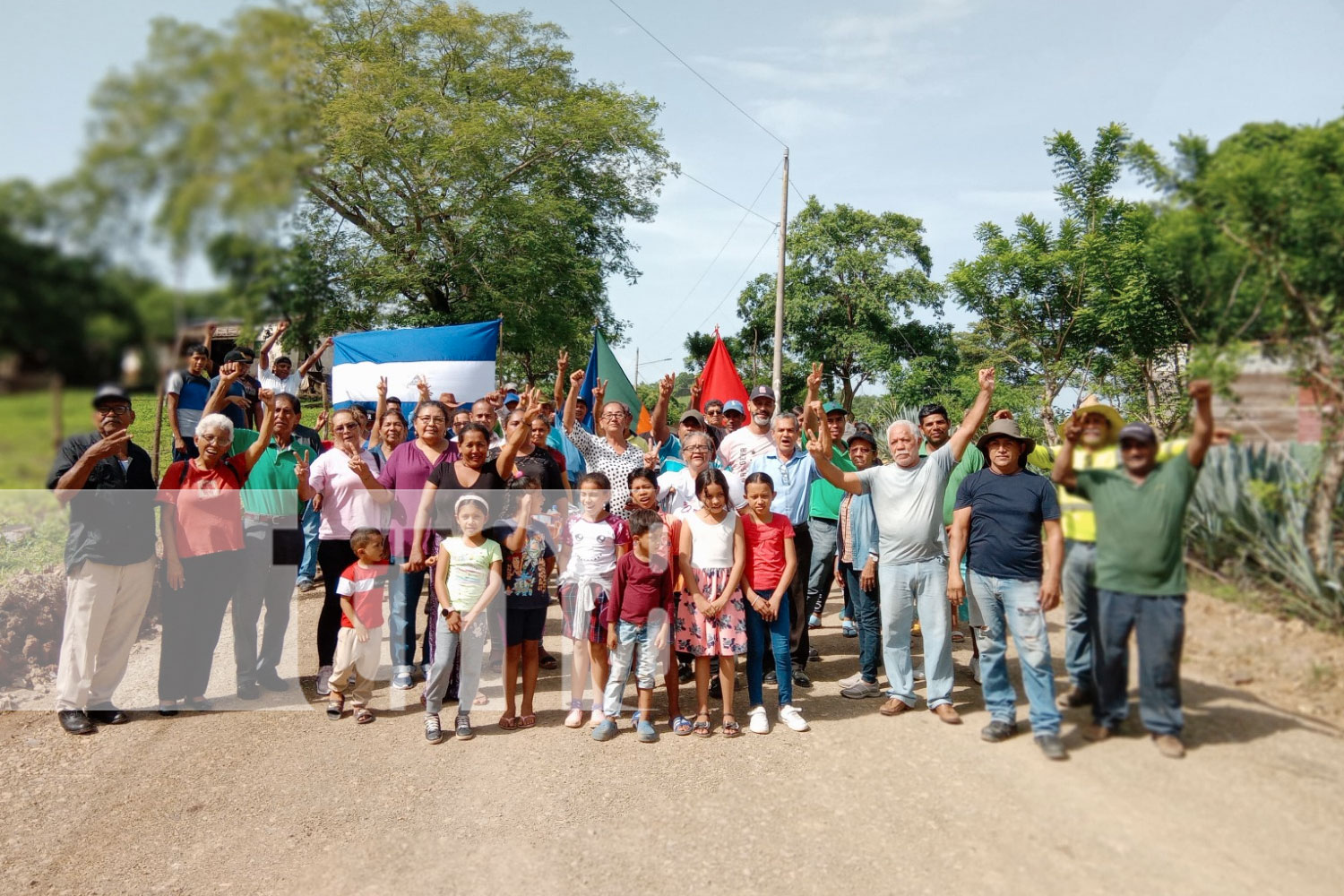 Foto: Inauguran mejoramiento de caminos en San Ramón, Rivas/TN8