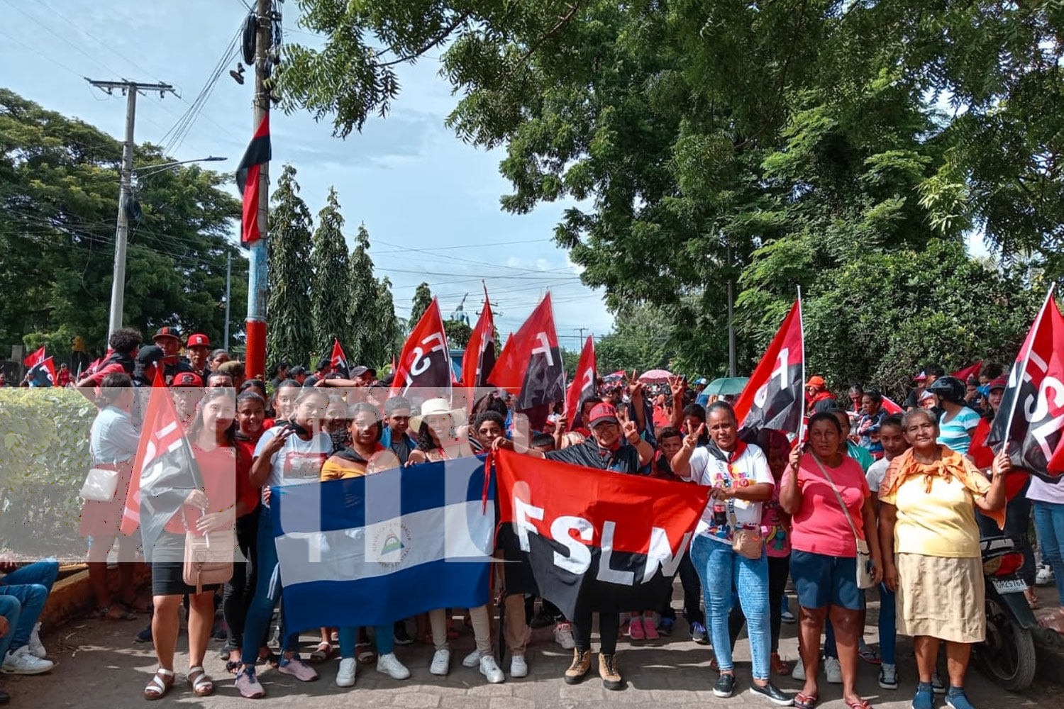 Foto: Nicaragua conmemora el 45/19 del Triunfo Sandinista con una masiva caravana/TN8