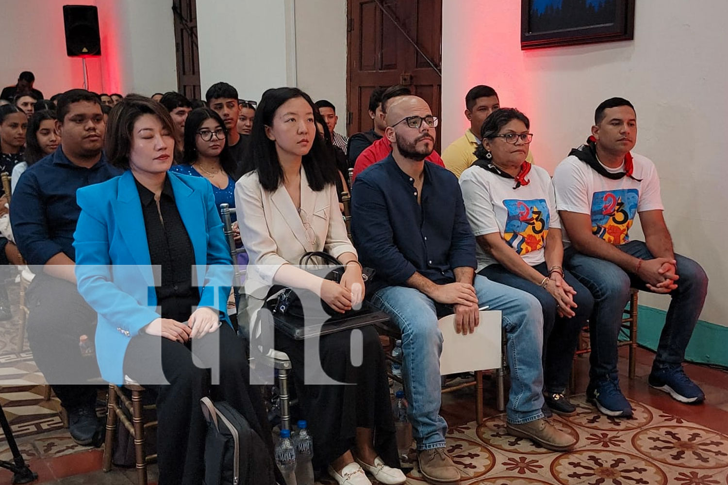 Foto: Periodistas chinas participan en encuentro de comunicación en la UNAN-León/TN8