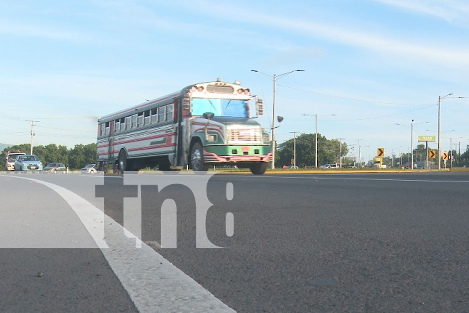 Foto: Ciudad Sandino celebra la nueva rotonda /TN8